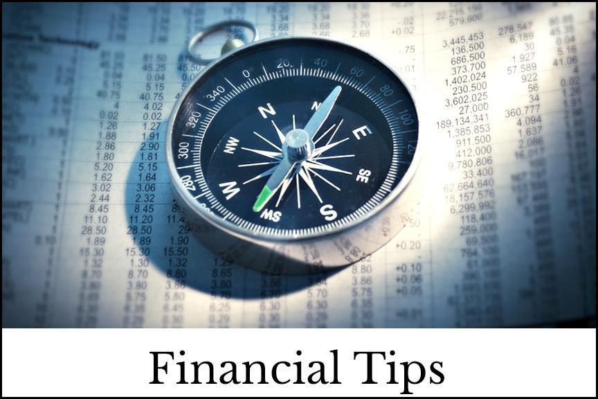 Financial Tips Image with outline